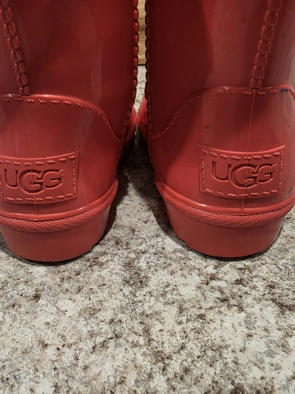 UGG Pink Rain Boots Toddler 7
